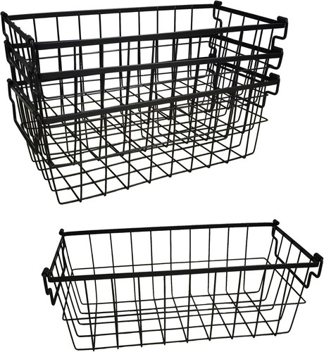 Freezer organizer bins deep - organizer, bins,