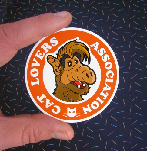 Alf fridge magnet cat - -,