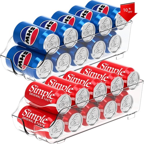 Soda can organizer and - ,