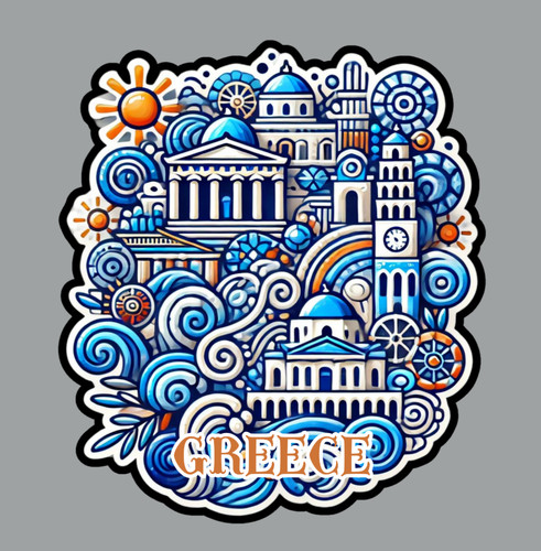 Greece original art - greece,